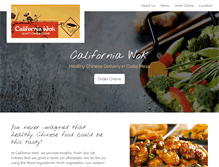 Tablet Screenshot of californiawokoc.com